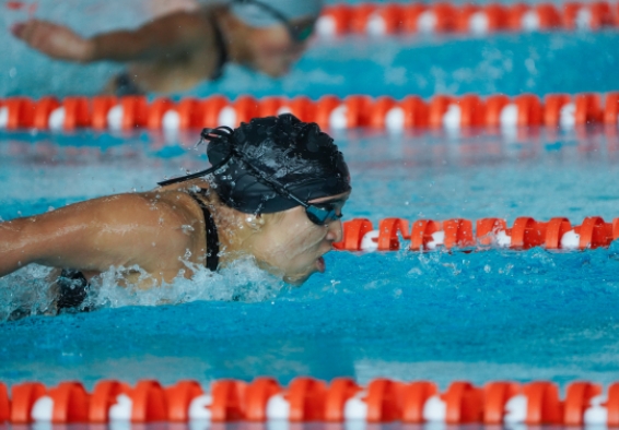 Sara Vargas en competencia