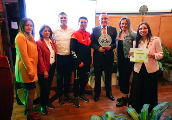 Reconocimiento Al trabajo en bici