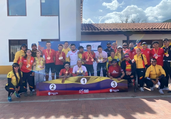 Equipo de Paracycling campeón nacional