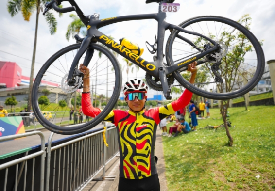 Johan Zea, deportista del Equipo Bogotá de paracycling