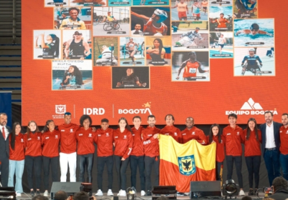 Deportistas del Equipo Bogotá