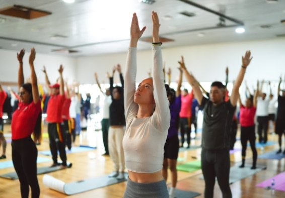 Día Internacional del Yoga - Plaza Santa Maria