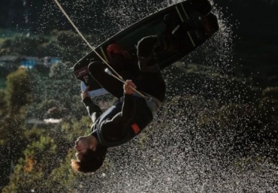 Jorge Rocha ganó el Panamericano de Esquí Wakeboard en México y se consolida como el mejor del área. Foto COC/Camila Bernal. 