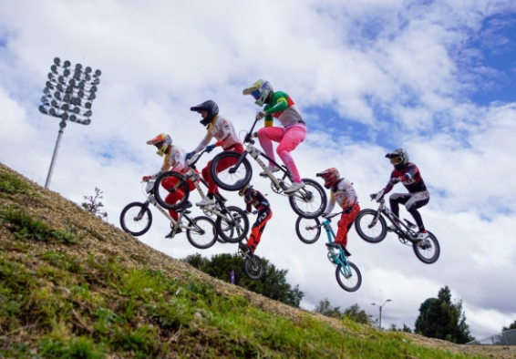 Competencia de BMX
