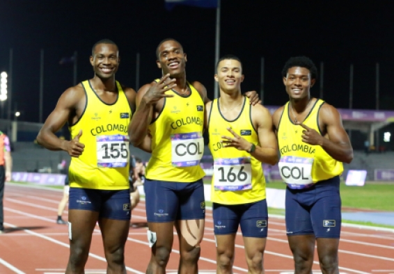 Relevo colombiano del 4x100