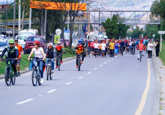 Cierres temporales en la Ciclovía por implosión en Puente Aranda