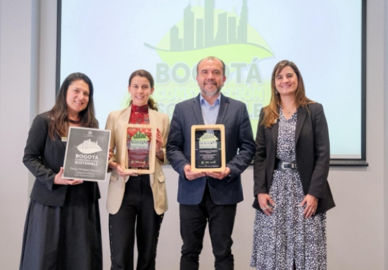 Reconocimiento- Bogotá construcción Sostenible.