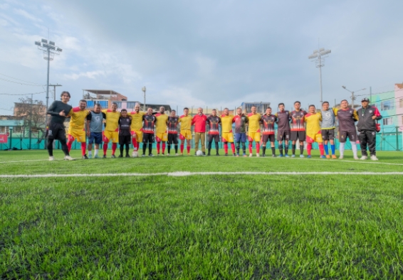 IDRD entrega modernizada la cancha sintética de Bilbao