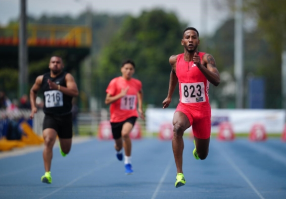 El atletismo tiene su fiesta este fin de semana en Bogotá, en la pista del estadio de la UDS, con el Campeonato Nacional de Clubes y Municipios, clasificatorio a Juegos Nacionales. Foto IDRD.