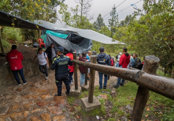 El IDRD adopta medida preventiva en el sendero de Monserrate