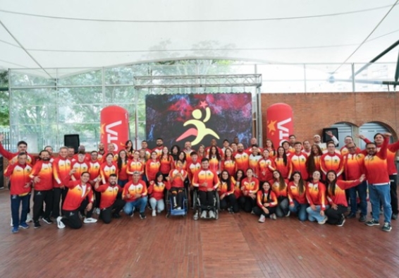 Aplausos y reconocimiento a los deportistas del Equipo Bogotá, medallistas en Juegos Suramericanos, por parte del IDRD, al que le agradecieron por su apoyo y acompañamiento, reflejado en los buenos resultados. Foto IDRD.