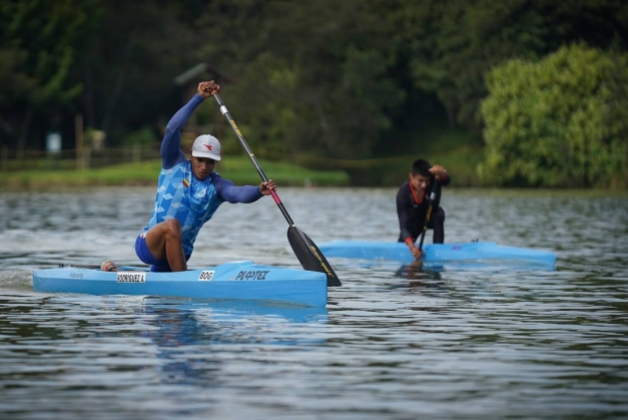 Alejandro Rodríguez espera brillar en los Juegos Panamericanos en canotaje. Foto COC.