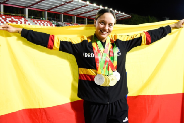 Paula reconoce el esfuerzo de cientos de deportistas que la antecedieron para llegar a ser “la cara de la medalla mil”.