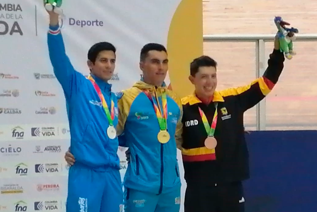 Restrepo de Caldas (oro) y Soto de Atlántico (plata), completaron el podio de la prueba por puntos.