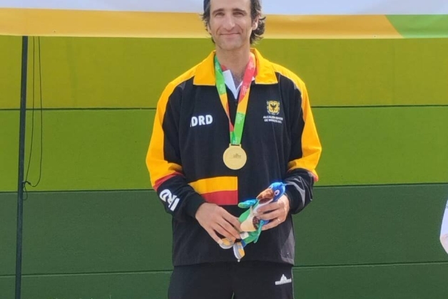 Gaviria suma dos podios para Bogotá, ratificando la potencia del tiro deportivo bogotano. (Foto MinDeporte)