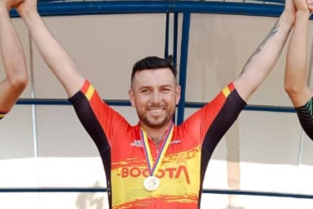 Eulises León fue el único oro bogotano en paracycling. Foto cortesía Mundo Ciclístico.