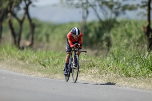 Juan Andrés Gómez, campeón nacional en la prueba contrarreloj individual categoría C4.