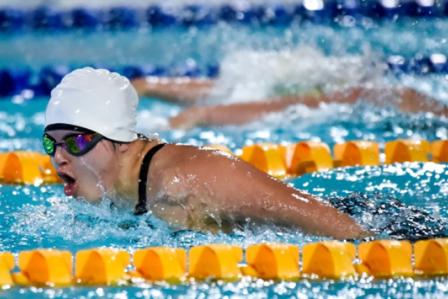La piscina de la Universidad del Quindío ha recibido las competencias de paranatación y a cientos de espectadores y barras.