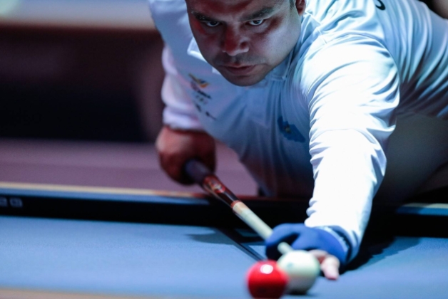 César Garzón va firme en las fases del qualy de la Copa Mundo. Foto IDRD.