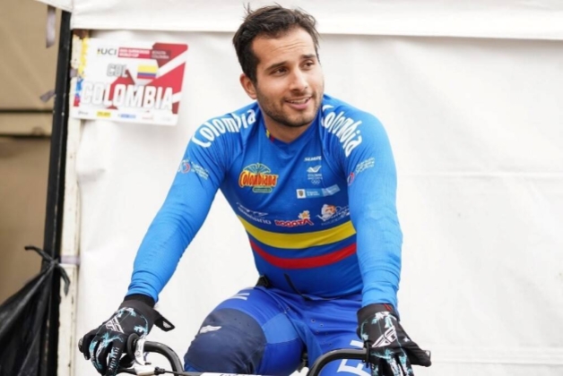 Carlos Ramírez comienza la temporada 2024 de BMX en Nueva Zelanda. Foto IDRD.