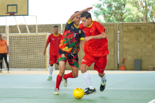 Juegos Intercolegiados 10 de abril Fútbol de salón