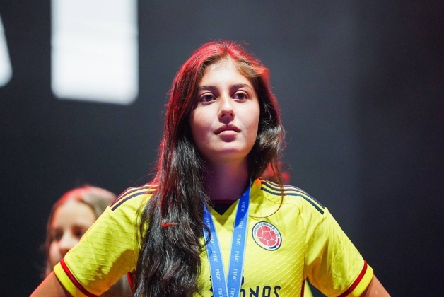Daniela Garavito, volante bogotana de la Selección Colombia al Mundial Sub-20. Foto IDRD.