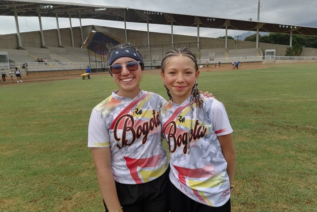 Camila y Daniela todavía no son grandes amigas, pero el deporte las unió para representar a Bogotá en Juegos Nacionales Juveniles. (Foto IDRD)