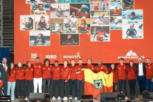 Deportistas del Equipo Bogotá
