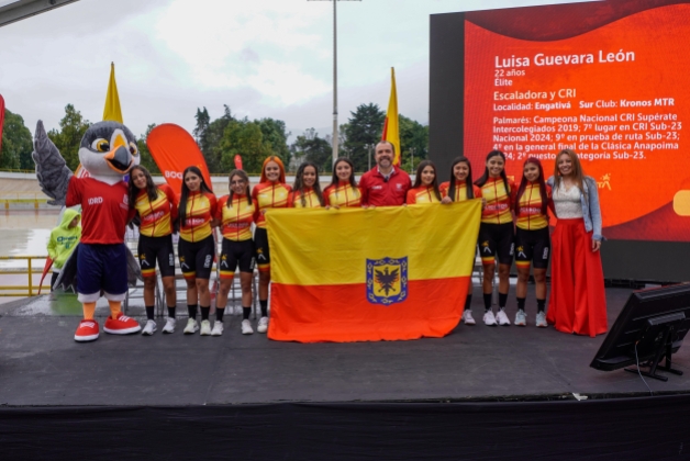 Presentación del equipo de ciclismo femenino