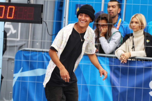 Jhancarlos González espera una buena actuación en la copa Mundo de Skateboarding. Foto COC. 