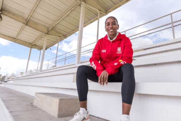 Natalia Linares, favorita en salto largo en los Juegos Panamericanos Junior Asunción 2025. Foto IDRD.