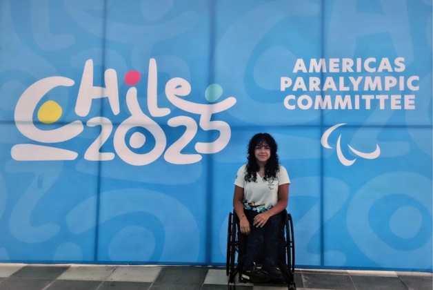 La paranadadora Gabriela Oviedo Rueda fue la deportista más destacada de Colombia, con 3 medallas de oro y 1 de bronce en Santiago 2025. Una realidad deportiva con mucho futuro. Foto IDRD.