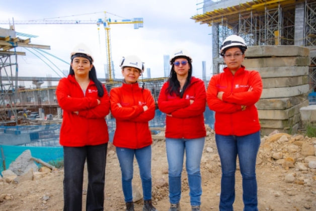 Las del casco blanco