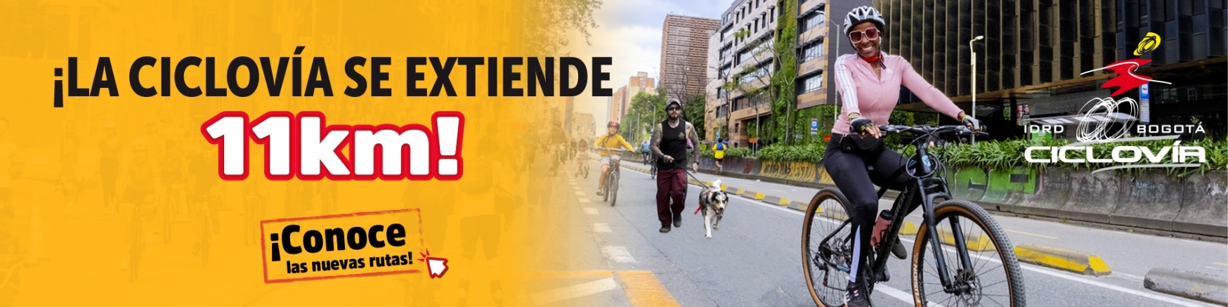 Ciclovía 11km