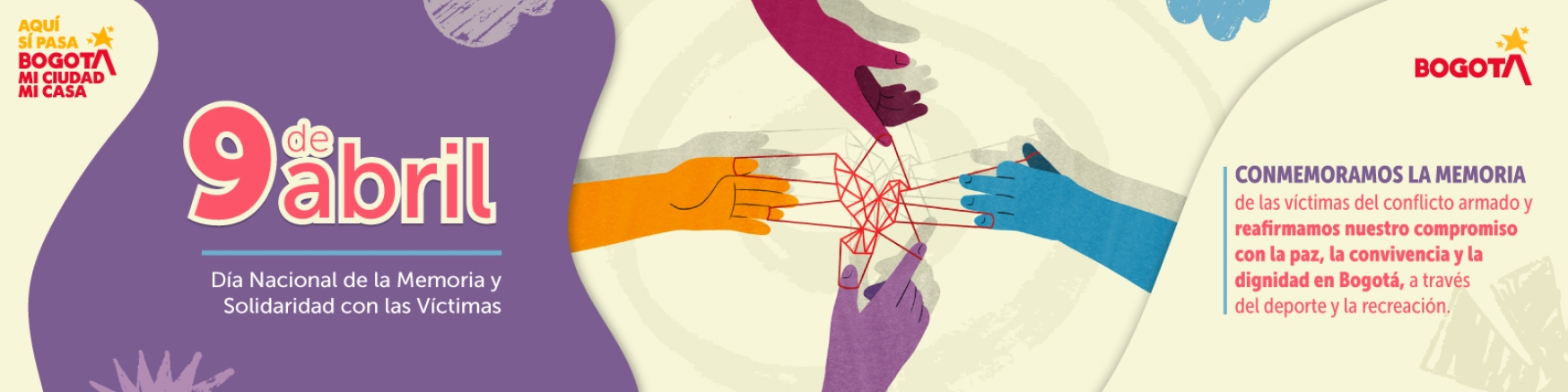 9 de abril - Víctimas del conflicto armado