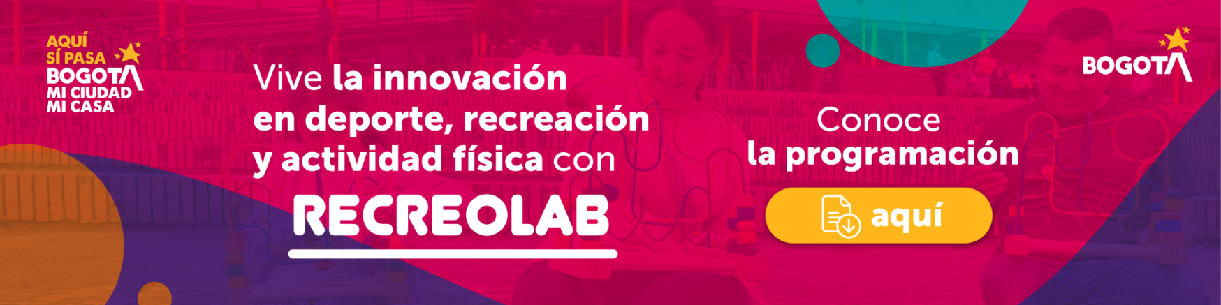 Consulta la programación de Recreolab