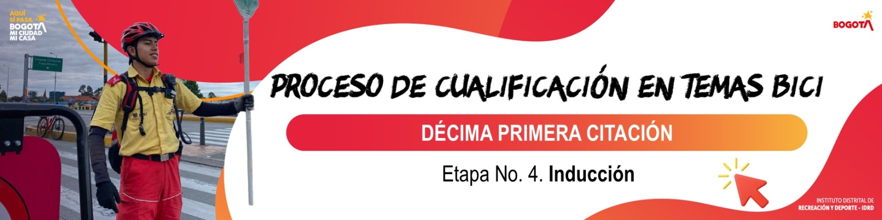 Décima primera citación - convocatoria Guardianes de la Ciclovía