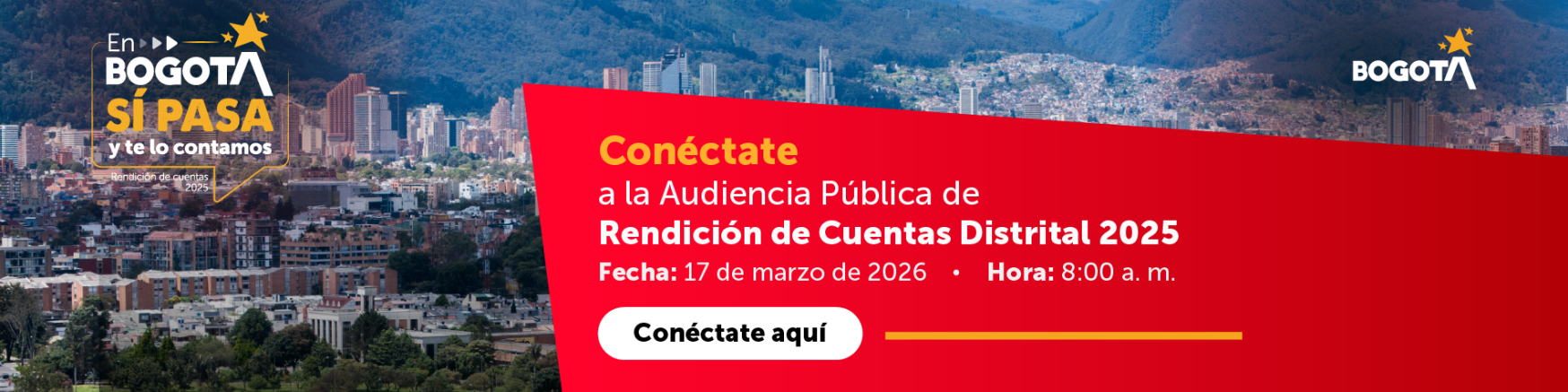 Rendición de Cuentas Distrital Vigencia 2025 - 17 de marzo de 2026