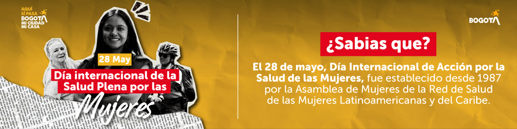 28 de Mayo Día Internacional de la Salud Plena por las Mujeres
