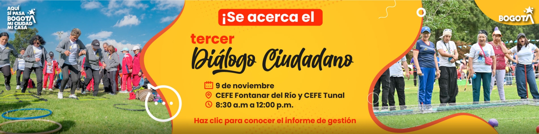 Tercer Diálogo Ciudadano del IDRD - 9 de noviembre