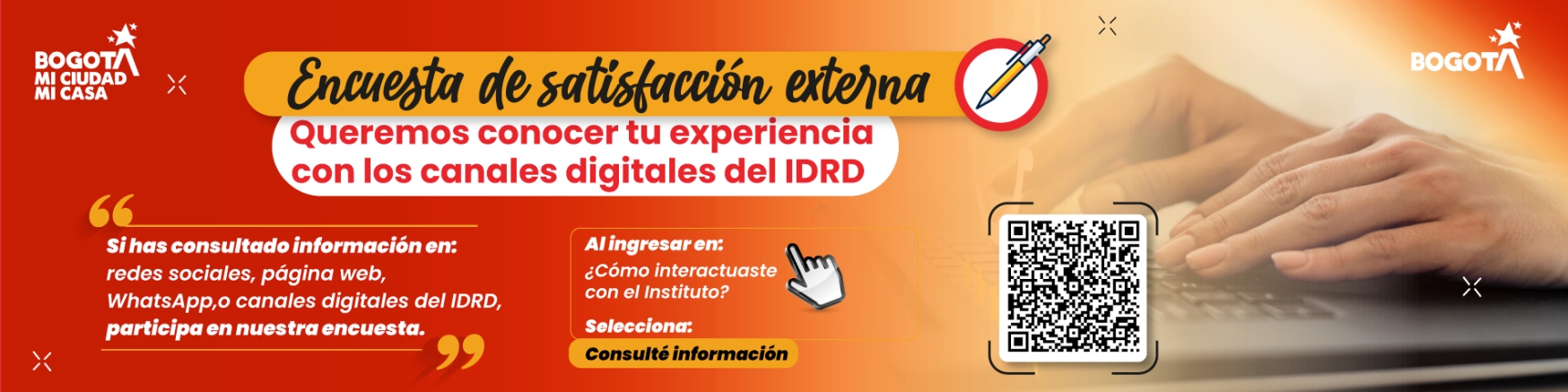 Encuesta de Satisfacción IDRD - Externa