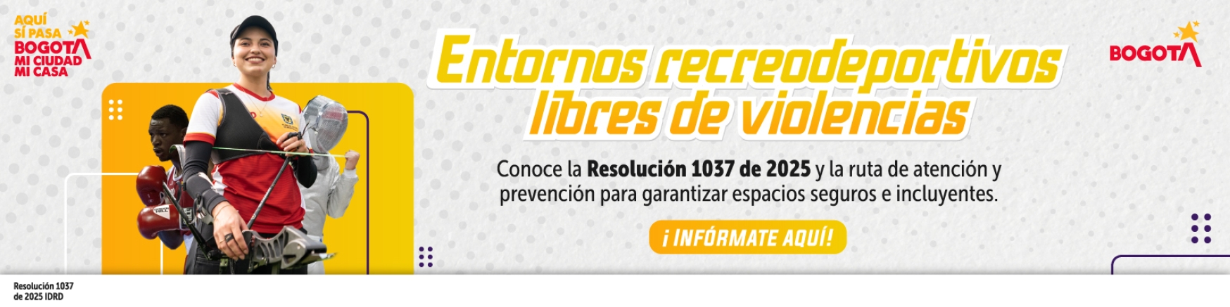 Entornos Recreodeportivos libres de violencia