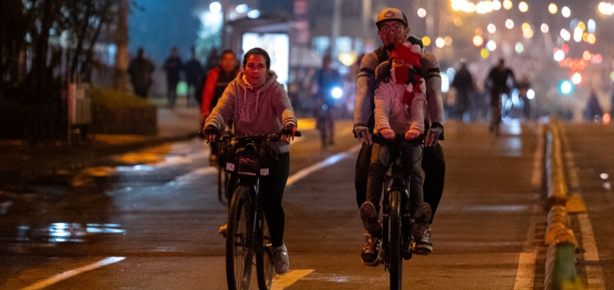 Ciclopaseo nocturno
