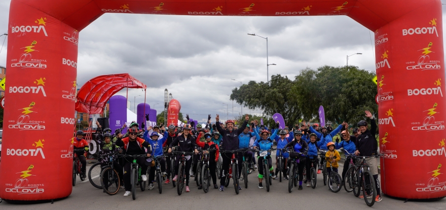 Evento en Ciclovía