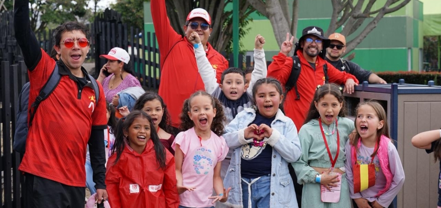 Niños en parque
