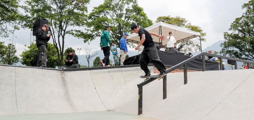 skateboarding