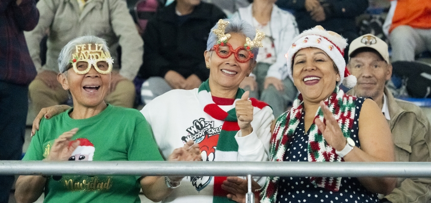 Personas mayores en evento recreativo