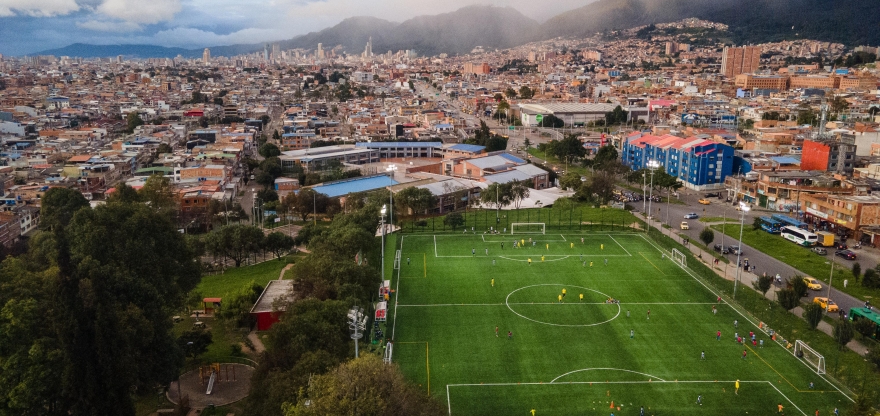 El IDRD renueva el parque PijaosEl IDRD renueva el parque Pijaos