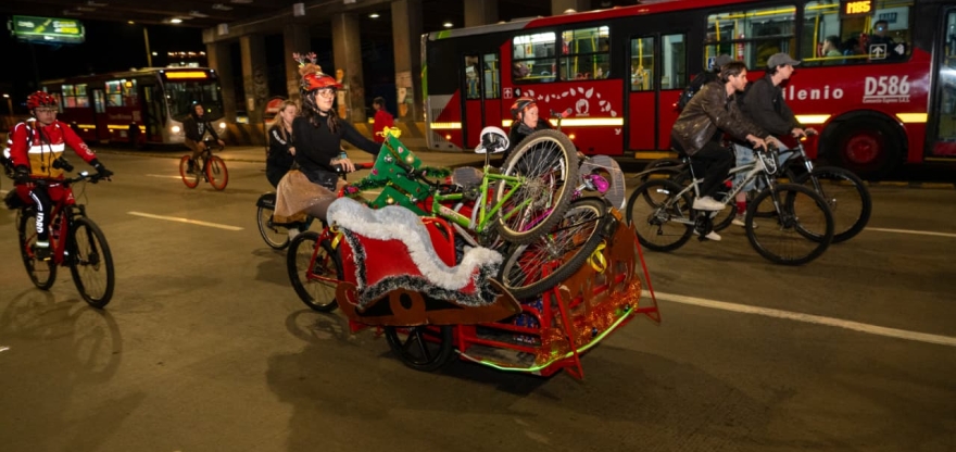 Ciclovía Nocturna 11 de diciembre de 2025