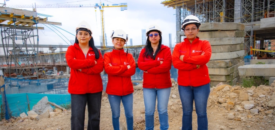 Las del casco blanco